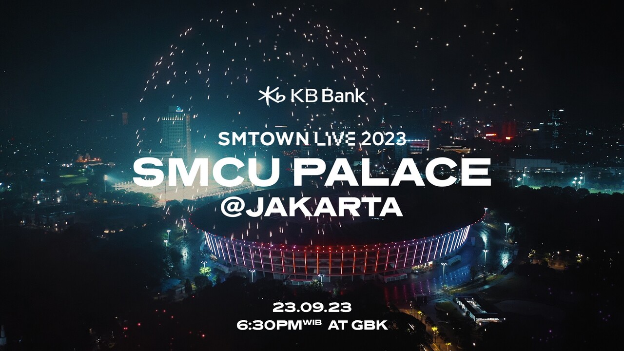 KB국민은행이 에스파와 함께 한 인도네시아 'SMTOWN LIVE 2023' 광고영상(사진 제공 = KB국민은행)
